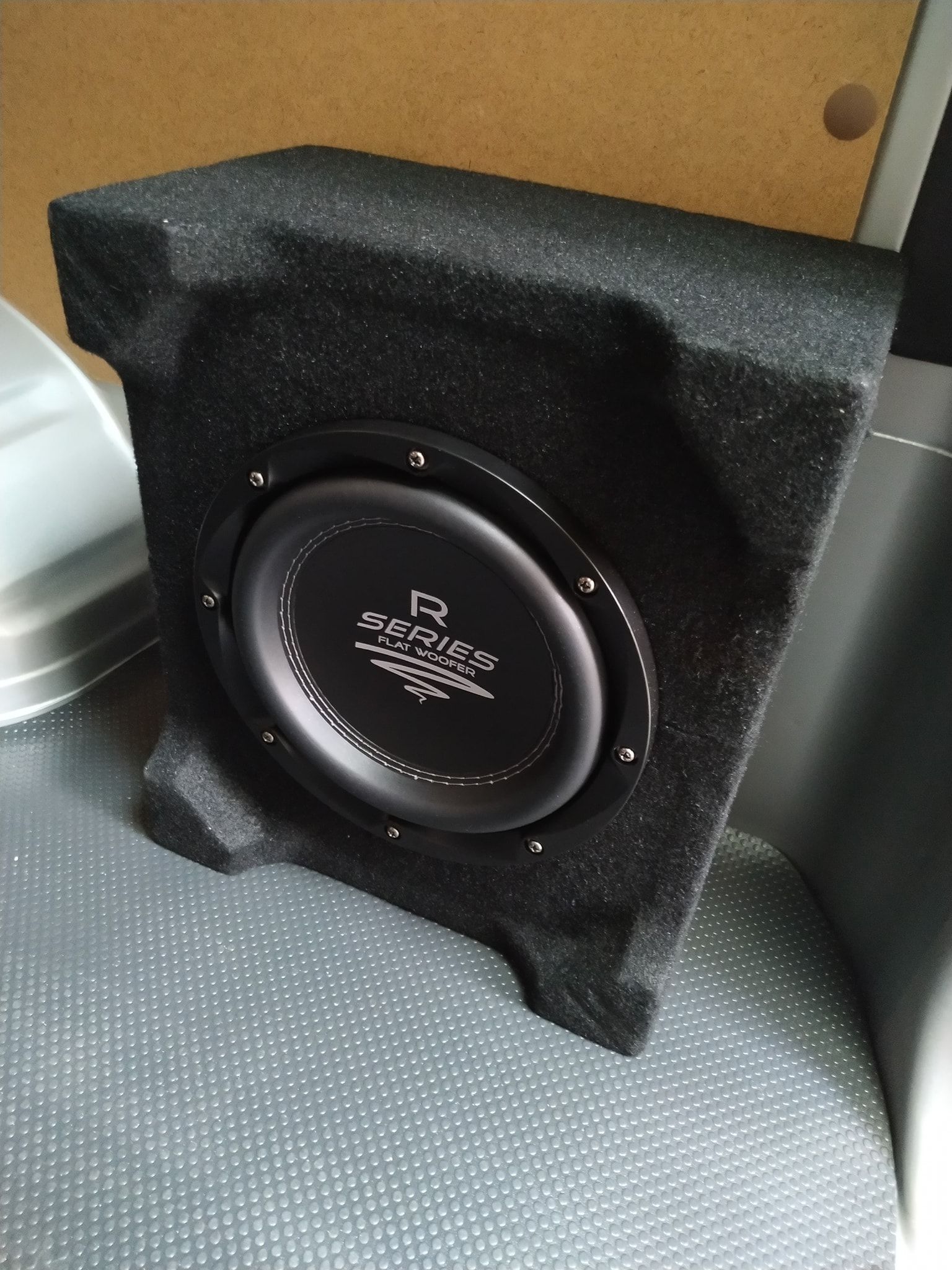 AUDIO SYSTEM Germany R series 8 inch subwoofer with built- - Click Image to Close